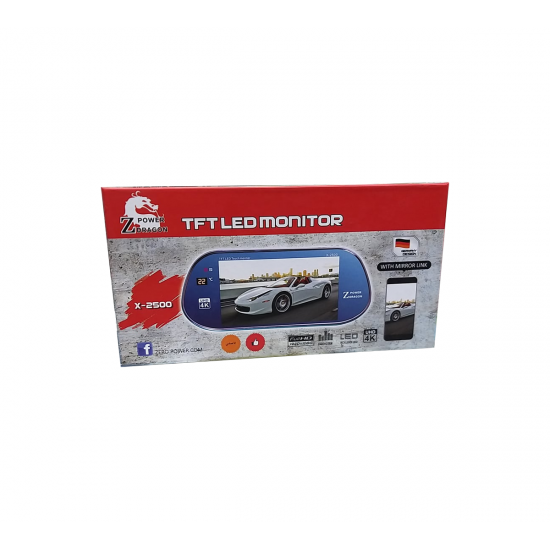 Bluetooth mirror screen, flash and radio from Zero Power Bluetooth mirror screen, flash and radio from Zero Power