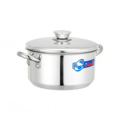 18 cm aluminum paint pot with stainless steel handle