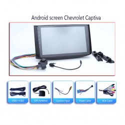 Android screen for Chevrolet Captiva, 2 RAM, 32 GB memory