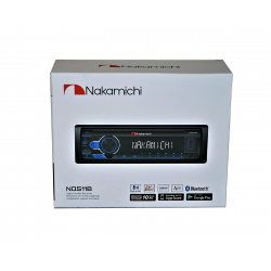 Nakamichi Cassette Receiver Single Din USB with AM / FM Radio Function, Bluetooth, AUX-IN