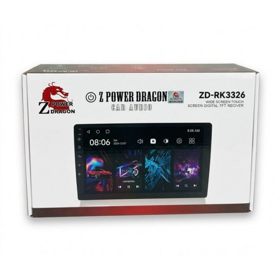 شاشة سيارة أندرويد ZD-RK3326 رامات 2 GB وذاكرة 32