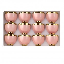 طقم فناجين قهوة سادة - 12 قطعة