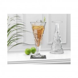 طقم كاسات تكساس من ستي جلاس 6 قطعه، زجاج، شفاف