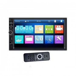 شاشة سيارة بلوتوث تاتش سكرين 7 انش و كاميرا