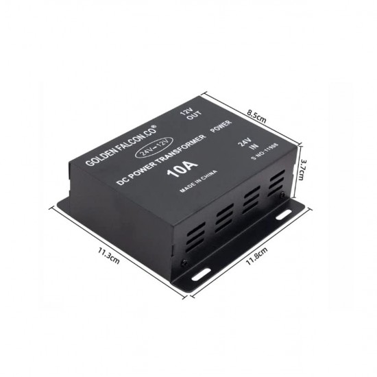 DC 24V to 12V 10A Power Converter