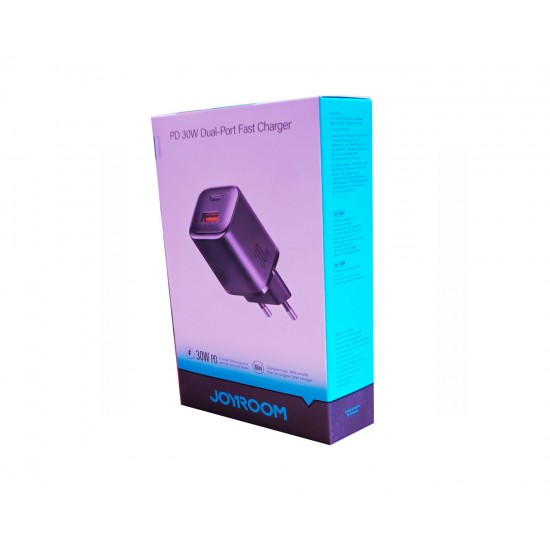 <p><span style="font-size: 13px;">Generic</span><br></p> Joyroom Charger Head - Type C Output & USB Output Joyroom Charger Head - Type C Output & USB Output