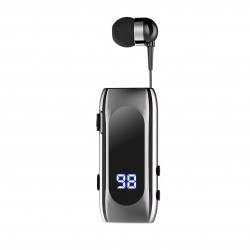 XO BE37 Clip Bluetooth Headset with Digital Display