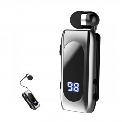 XO BE37 Clip Bluetooth Headset with Digital Display