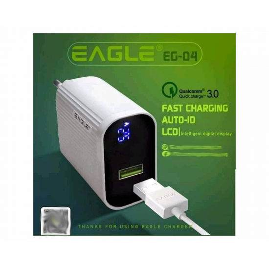 شاحن ايجل مخرج شحن تايب سى-EG04 شاحن ايجل مخرج شحن تايب سى-EG04
