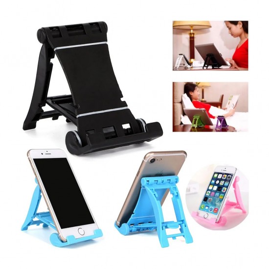 A foldable mobile phone holder with a practical and modern design