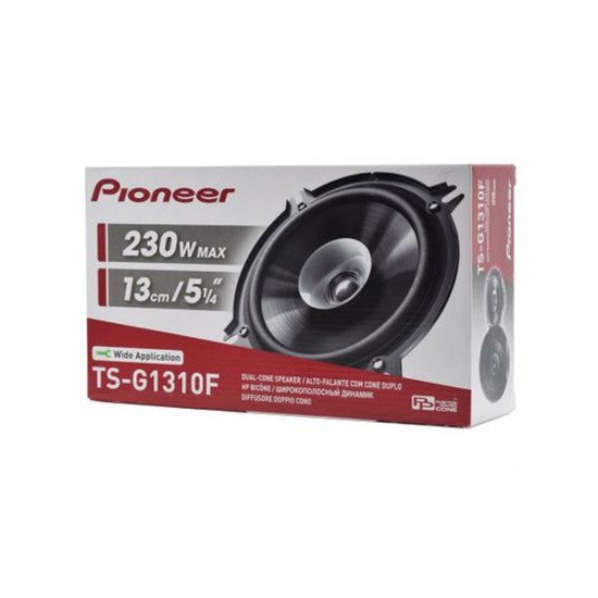 Pioneer Car Speaker Set (TS-G1310F) 2 Pieces 13cm