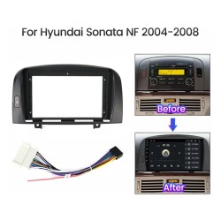 Screen installation adjustment frame for Hyundai Sonata 2008
