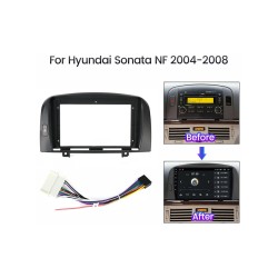 اطار تعديل تركيب شاشة لسيارة هيونداى سوناتا 2008 