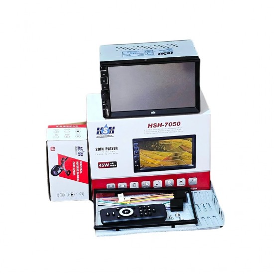 <p>A company that sells screens, speakers, and some car accessories</p> 7-inch Car Cassette Player with Rear View Camera - HSH7050 7-inch Car Cassette Player with Rear View Camera - HSH7050