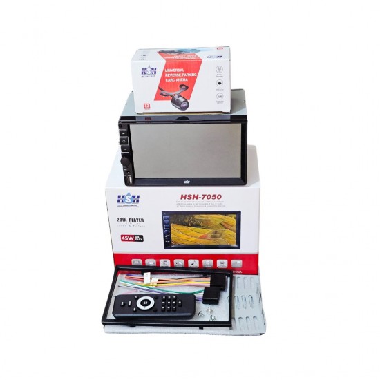 <p>A company that sells screens, speakers, and some car accessories</p> 7-inch Car Cassette Player with Rear View Camera - HSH7050 7-inch Car Cassette Player with Rear View Camera - HSH7050