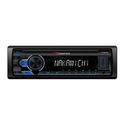 Nakamichi Cassette Receiver Single Din USB with AM / FM Radio Function, Bluetooth, AUX-IN