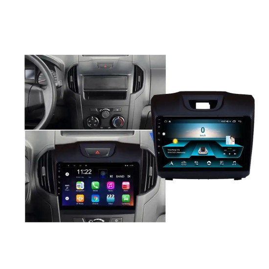 High-resolution Android touch screen for D-Max and rear camera