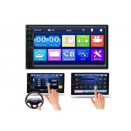 7-inch car cassette player, Bluetooth, flash memory radio, Aux port, and rear camera 7-inch car cassette player, Bluetooth, flash memory radio, Aux port, and rear camera