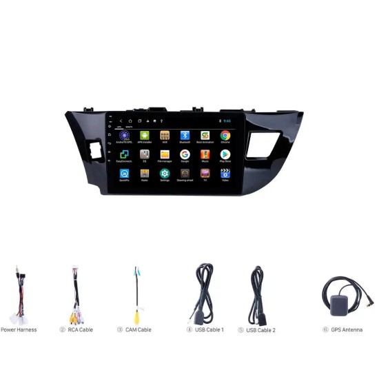 Android touch screen for Toyota Corolla 2013-2015