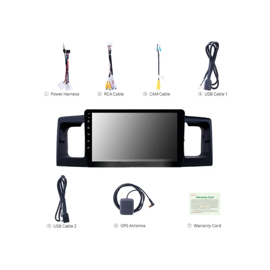 Screen and Android player for BYD F3 2013