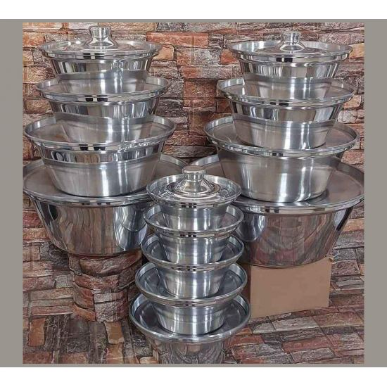 High-quality paint shawarma cookware set, 13 pieces High-quality paint shawarma cookware set, 13 pieces