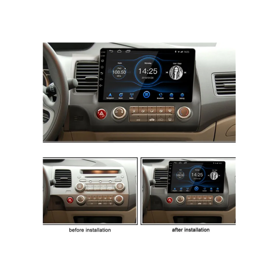 Android cassette Honda City 2006-2011