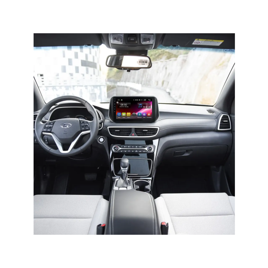 شاشة اندرويد لسيارة هيونداي توسان 2019 - 2018 - ذاكرة 32 جيجا رامات 2 جيجا