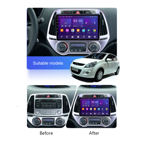 Android screen Hyundai Tucson i20