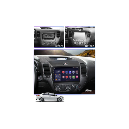 Kia K3 screen and Android player Kia K3 screen and Android player