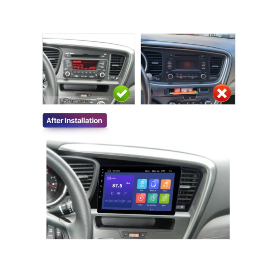 Windows, music and video player for Kia - K5