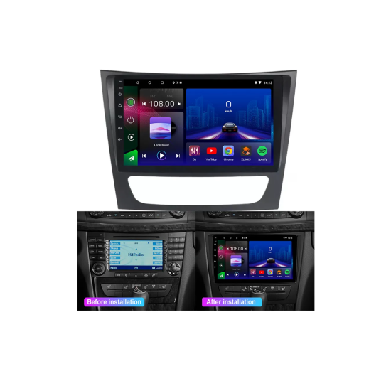 Android screen Mercedes 2002-2010