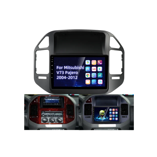 Screen, Android, Mitsubishi, Pajero - 2003