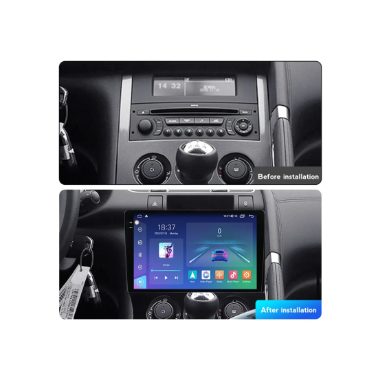 Peugeot 3008 Android screen