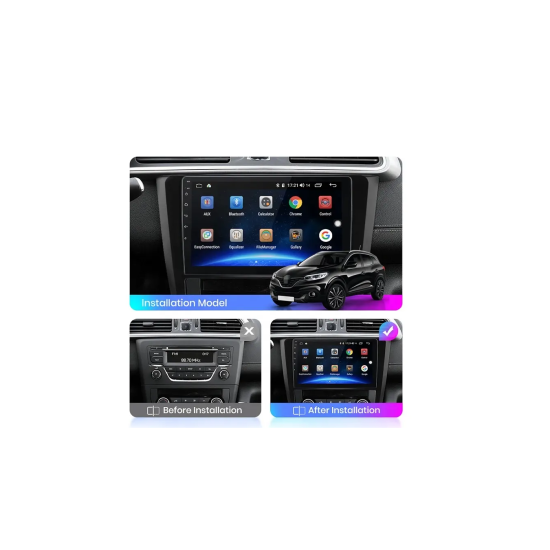 Android screen for Renault Kadjar, 2GB RAM, 32GB memory Android screen for Renault Kadjar, 2GB RAM, 32GB memory