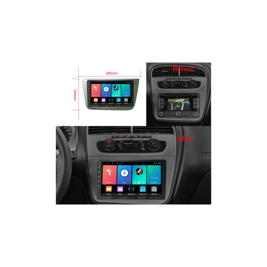 Android screen Seat Altea X - 2004-2015 Android screen Seat Altea X - 2004-2015