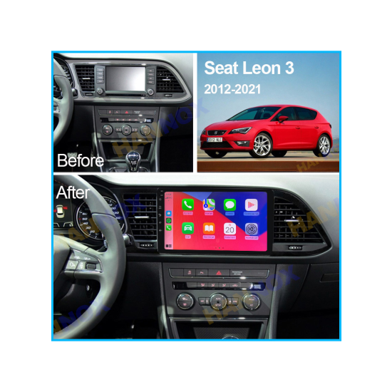 Android screen Seat Leon - 2018