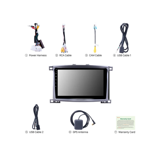 Screen Android Land Cruiser - 2004-2006