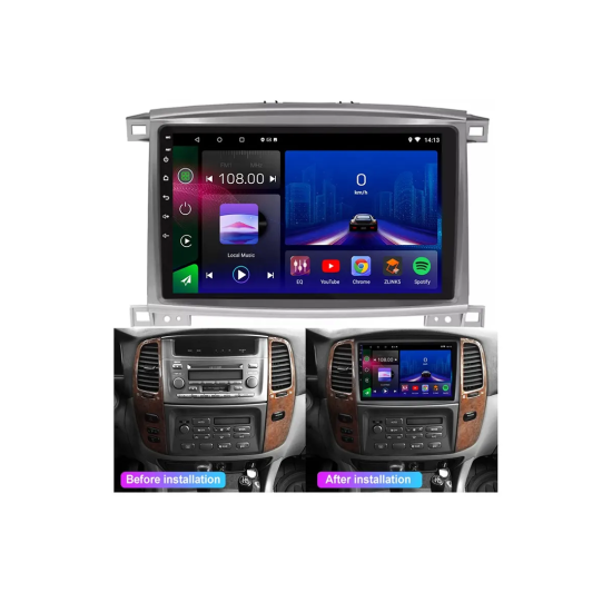 Screen Android Land Cruiser - 2004-2006