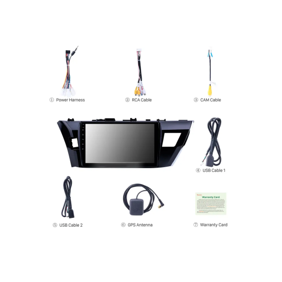 <p>Toyota<br></p> Toyota Corolla GCC Android player 2014-2016 Toyota Corolla GCC Android player 2014-2016