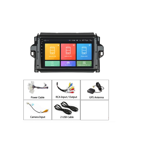 Toyota Fortuner - 2018 Android screen