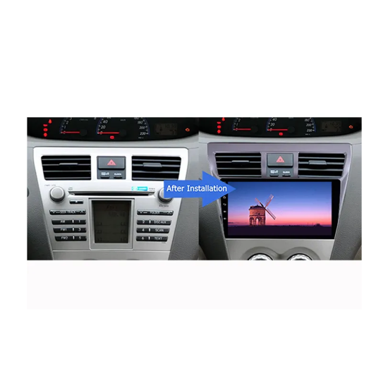 Windows player, songs and videos Toyota-Yaris - 2006-2012