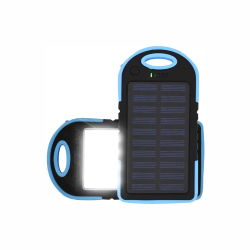 Power bank, solar energy, and a very powerful searchlight