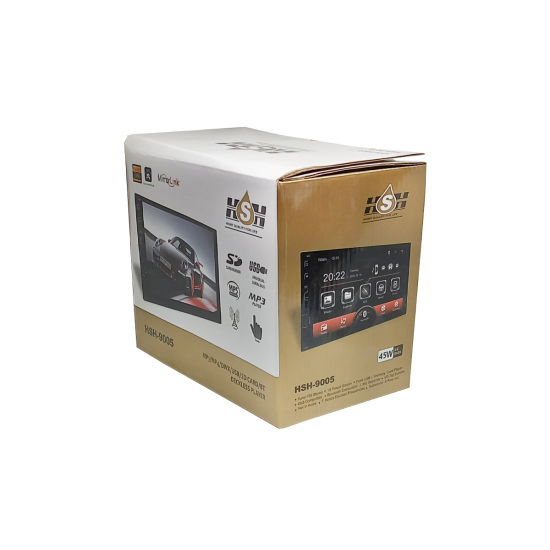 كاسيت سيارة 7 بوصة تاتش كامل موديل - HSH9005 كاسيت سيارة 7 بوصة تاتش كامل موديل - HSH9005
