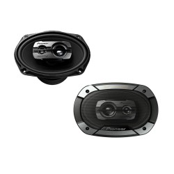Set of 2 Pioneer Oval Double Bass 6975v3 headphones