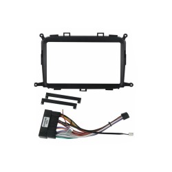 Modification frame for installing a 9-inch screen on a Kia Carens