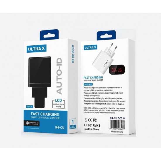 شاحن ألترا اكس تايب سى ULTRA X R4-CU