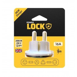 iLOCK محول فيشة كهربائي من ثلاثي الي ثنائي من اى لوك يتحمل حتى 16 امبير / 250 فولت / 3500 وات
