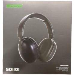 Sodo SD 1101 Wireless Headset, Bluetooth V5.3 with External Microphone and Support SD Card