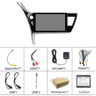 Android touch screen for Toyota Corolla 2017, 2 RAM, 32 GB memory